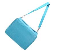 Haofy Bolsa de Almacenamiento de Lápices de Colores, Estuche para Lápices con Cremallera de Gran Capacidad, 252 Agujeros, Accesorios de Pintura, Diseño Exquisito (Blue)