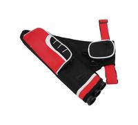 Haofy Bolsa de Almacenamiento Multidireccional para y Flecha, Ligera para Tiro con, Soporte para Flecha Deportiva, Fácil de Usar para Flechas de Recurvo Compuesto (Rojo)