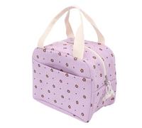 Haofy Bolsa de Almuerzo Aislada de 15 Litros con Forro de Papel de Aluminio que Mantiene la Comida Caliente y Fría 12 Horas Más Fresca para el Trabajo, Viajes, Oficina, Almuerzo, Fin de Semana,