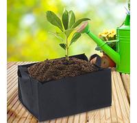 Haofy Bolsa de Cultivo de Plantas de Gran Capacidad, Plegable, Reutilizable, para Interior y Exterior, Jardinería, Balcón, Sala de Estar, 1 Bolsa de Cultivo de Plantas (S)