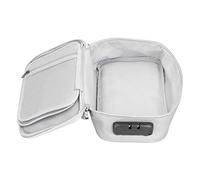 Haofy Bolsa de Documentos Ignífuga, Organizador Seguro Impermeable, Bolsa Ignífuga Portátil para Viajes de Oficina en Casa (SILVER)