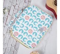 Haofy Bolsa de Papelería Estuche Organizador de Gran Capacidad Bolsa de Lápices de Nailon Impermeable para Aficionados Al Arte Diseño de Cremallera Portalápices Artístico para Estudiantes (192