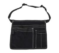Haofy Bolsa para Cinturón de Herramientas de un Lado, Duradera, Ajustable, para Herramientas de Varios Tamaños, Tela Oxford Negra