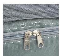 Haofy Bolsa para Esterilla de Yoga, Transportador Ajustable Impermeable para Uso en Gimnasio, Tela Oxford, Gran Capacidad, 70x15x15cm (Grey)