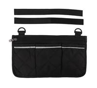 Haofy Bolsa para Silla de Ruedas de Poliéster 600D Impermeable para Sillas de Ruedas, Scooters y Andadores - Bolsa Organizadora para Andador con Múltiples Compartimentos para Movilidad Diaria y