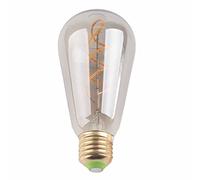 Haofy Bombilla Bombilla LED Regulable Vintage de Filamento LED Antigua 4W 2700K 360LM Base E26 E27 con Diseño de Filamento Expuesto para el Hogar, Dormitorio, Oficina