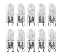 Haofy Bombilla halógena con base de bombilla LED G9, equivalente a halógeno de 40 W, no regulable para iluminación del hogar, cálido 2900K, paquete de 10