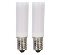 Haofy Bombilla LED con Efecto de Llama E14 2W 200LM, Bombilla de Llama Parpadeante Blanca Cálida para Decoración Navideña en Interiores y Exteriores, ángulo de Haz de 360 85-265V