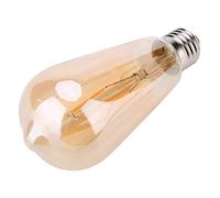 Haofy Bombilla LED E27 Bombilla de Filamento Vintage Vidrio Marrón 2300K Blanco Cálido Equivalente a 6W para el Hogar Comedor Cafetería Decoración Bombillas LED Retro Iluminación Ambiental Suave (2w)
