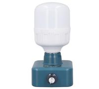 Haofy Bombilla LED E27, Brillo Ajustable, 350-1300lm, Bombilla de Luz de Trabajo Alimentada por Batería para 18V BL1815 BL1820 BL1830 BL1840