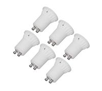 Haofy Bombillas LED MR11 de Cerámica GU10 4W 360 Luz Suave Sin Reducción de Deslumbramiento Ángulo de Haz de 120 Grados para el Hogar Oficina Sala de Estar Dormitorio Pasillo Paquete de 6 (Luz cálida)