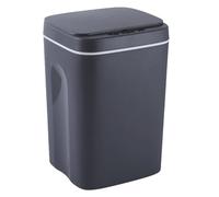 Haofy Bote de Basura con Sensor de Movimiento sin Contacto de 16 L con Tapa para Baño de Cocina, Bote de Basura Inteligente con Infrarrojos, Impermeable