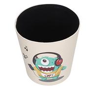 Haofy Bote de Basura de Dibujos Animados Gran Capacidad Superficie Limpiable de 13 Galones para Uso en Cocina, Dormitorio, Oficina Ilumina Espacios con un Patrón Divertido Construcción Robusta que