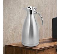 Haofy Botella de Agua de Acero Inoxidable de 2 Litros con Aislamiento Al Vacío con Retención de Frío Caliente de 6 a 12 Horas, Jarra de Boca Ancha a Prueba de Fugas para Oficina, Hogar, Viajes, Vida