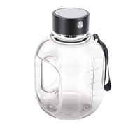 Haofy Botella de Agua de Hidrógeno Portátil 1800 Ppb 1,8 L de Capacidad Generador de Agua Rica en Hidrógeno con Producción de 3 Minutos para Viajes de Oficina en Casa (BLACK)