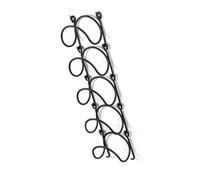 Haofy Botellero Montado en la Pared, Estante de Almacenamiento Multicapa de Hierro, Organizador de Toalleros para Cocina y Baño, Estilo Nórdico Moderno