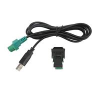 Haofy Botón de Interruptor USB de Audio para Automóvil, Cable Adaptador de Alto Rendimiento para RCD510Plus RCD310Plus, Conexión de Música Plug and Play para Automóviles, Fabricado con Material ABS