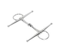 Haofy Broca de Filete de Caballo, Broca Articulada de Granja de Mejilla Completa de Acero Inoxidable de Primera Calidad para Boca de Caballo, 125mm