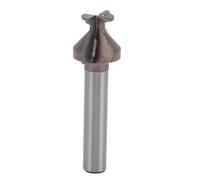 Haofy Broca Enrutadora de Precisión R8 con Material de Acero de Tungsteno para Proyectos de Carpintería, la Seguridad Es lo Primero, Ideal para Aficionados Al Bricolaje