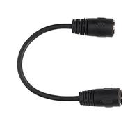 Haofy Cable Adaptador DIN Hembra a Hembra Núcleo de Cobre Doble Blindaje para una Transferencia de Señal de Clara Cable de PVC Flexible de 0.66 Pies Configuración del Amplificador del Mezclador
