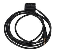 Haofy Cable de Audio Auxiliar de 3,5 Mm de Repuesto para Agila Conexión Plug and Play Duradera para Dispositivos de Audio Longitud de 1,5 M Negro