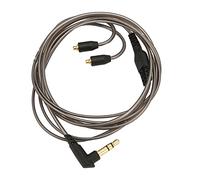 Haofy Cable de auriculares MMCX 3.5 mm para SE425 UE900 PRO30, sonido de alta resolución, trenzado suave y flexible, adecuado para músicos, podcasters, corredores, viajeros, uso diario