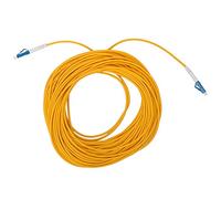 Haofy Cable de Conexión de Fibra óptica Monomodo LC/UPC a LC/UPC Resistente a la Tracción de 20m para de Comunicación de Fibra óptica