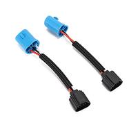 Haofy Cable de Faro de árbol Arnés de Cableado de Faro PVC Nylon H13 Adaptador Macho a Hembra 12V a 24V Luz Antiniebla de Delantero para Super Duty 1999 2004