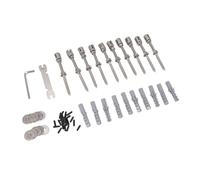 Haofy Cable Trellis 1/8 Pulgadas de Acero Inoxidable 316 para Plantas Trepadoras - de Rejilla de Alambre Casi Invisible 1600 N/mm Cuadrados Resistencia a la Tracción 1 Kit (Sin alambre de acero)