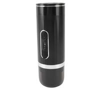 Haofy Cafetero Eléctrico de Autoefesorización Portátil Presión de 15 Bar para la Oficina de Viajes, Batería de 7500 MAh Máquina de café Recargable para Acampar, Material de Acero Inoxidable ABS
