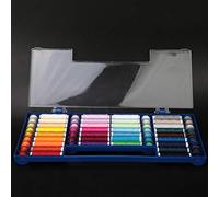 Haofy Caja de Almacenamiento de Tinging de Alta Costura 32 Colores de 64 Piezas para Accesorios de Máquina de Coser, Kit de Herramientas de Coser Luz para el Hogar y los Viajes, Material de PS