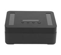 Haofy Caja de Bloqueo Telefónico con un Temporizador para una Gestión de Tiempo Efectiva, un Contenedor de Bloqueo de Autodisciplina para Estudiar y Las Aleaciones de Aluminio de la Caja de (S Negro)
