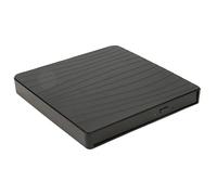 Haofy Caja de Unidad de DVD Externa, Kit de Caja de Unidad óptica de Datos USB 3.0 Tipo C Portátil Delgado (Escribe un)