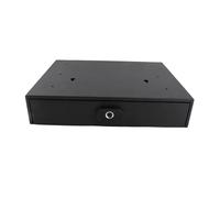 Haofy Caja Fuerte para Cajones con Desbloqueo de Huellas Dactilares con Cuerpo de Cerradura de Aleación de Zinc, Acero de Alta Resistencia para el Hogar, Oficina, Hotel, Montaje en Pared, Mesa, Vida