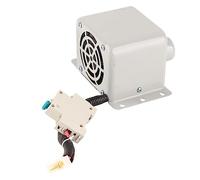 Haofy Calentador de Coche 600-800W Descongelador de Ventana de 2 Orificios Calentador Eléctrico Portátil de Calentamiento Rápido para Eliminación de Niebla del Parabrisas de Invierno (12V)