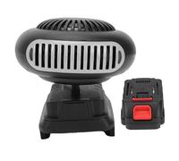 Haofy Calentador de Coche Calentador Portátil Inalámbrico de Calentamiento Rápido de 170 W con Batería de 12000 MAh, Desempañador de Ventana de Doble Velocidad para Espacios