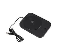 Haofy Calentador de Tazas Eléctrico Calentamiento Rápido Apagado Automático para Uso en el Hogar/Oficina Placa Calentadora de café de 3 Engranajes Negro