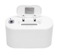 Haofy Calentador de Toallitas para Bebés con Ajuste de Temperatura Dispensador de Toallitas Húmedas Portátil de Calentamiento Rápido USB Bloqueo de Humedad del Setenta por (Ajuste de temperatura