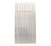 Haofy Calibre de Costura de Aluminio, Regla de División de Buscador Central, Espaciador de Manualidades para Uso en el Hogar, con Igual Divisor Espacial, para Elaborar a los