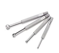 Haofy Calibre Telescópico Versátil Juego de Calibre de de Bola Completo de 3 a 13 Mm, Material Tratado Térmicamente para una Larga Vida útil, Juego de de 4 Orificios Telescópicos para Maquinistas,