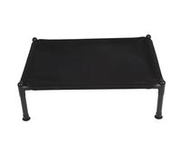 Haofy Cama Elevada para Cuna para Perros, Hamaca Refrescante de Malla Transpirable para Mascotas con Pies Antideslizantes para Uso en Interiores y Exteriores, Tela Elegante y Marco de Acero para (M)