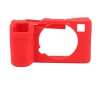 Haofy Cámara de Absorción de Choque: Kolejka para A7CII A7CR: Material de Silicona Suave con Opciones de Color Vivos, Ofrece un Seguro, Ideal para Fotografía de Viaje (Rojo)