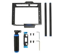 Haofy Camera C1 -Estabilizador de Escasez -Kit para A7C ZV E1 ZV E10 ZV 1 ZV 1F R50 R10 R10 R6, Procesamiento Fino, Manijas Dobles para Cámaras DSLR
