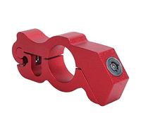Haofy Candado de Motocicleta Resistente, Candado de Manillar Universal Rojo para Seguridad de Frenado para Todos los Conductores