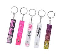 Haofy Card Grabber 5 Piezas Acrílico Ligero con Clamp/Holder para Uñas Largas, Accesorio de Llavero Multiusos, Diseño Portátil para Cartera, Bolso, Ropa