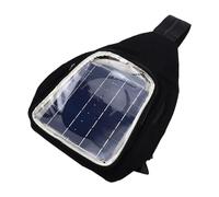 Haofy Cargador de Mochila Solar Monocristalino de 20 W Puerto USB Tela Oxford para Senderismo Camping Viajes Fuente de Alimentación Ligera para Exteriores de 19,79 Oz para Teléfonos