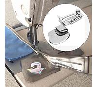Haofy Carpeta de Sesgo de la Máquina de Coser el Pie de Marinero Plano Ajustable con Pie de Costura de 10 Tamaño para la Máquina de Coser Industrial para el Hogar, Adecuado para Cortina de Rollo,