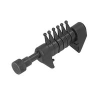 Haofy Cejilla para Guitarra Acústica Método único de Tono Modificado para Guitarristas y Músicos ABS+Aleación Negro 3,7 X 1,4 Pulgadas