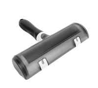 Haofy Cepillo Quitapelos para Mascotas Rodillo de Pelusa Reutilizable con Diseño de Rollo Bidireccional Cabezal de Fibra de Poliéster de 17 Cm Lavable para Sofá Alfombra Ropa Muebles Viajes (Black)