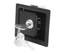 Haofy Cerradura de Puerta RV, Aleación de Zinc de Acero Al Carbono Resistente Universal para Autocaravanas, Remolques, Gabinetes de Metal, Caja de Herramientas para Piezas de Vehículos